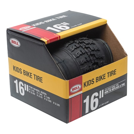 Bell Sports Bell Sports 16 in. Rubber Bicycle Tire 1 pk 7091031